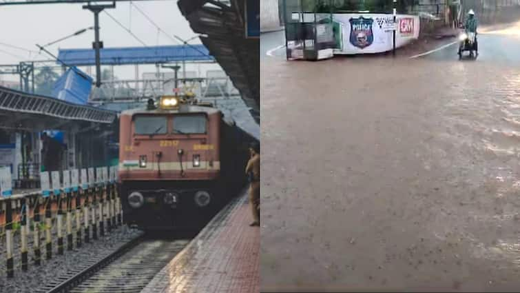 south central railway cancelled 20 trains from vijayawada due to heavy rains Trains Cancelled: వాయుగుండంతో భారీ వర్షాలు - విజయవాడ మీదుగా వెళ్లే ఈ రైళ్లు రద్దు, దక్షిణ మధ్య రైల్వే కీలక ప్రకటన