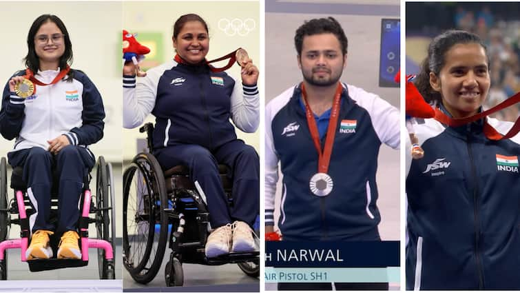 Paris Paralympics 2024 India s Historic Day Ends With 4 Medals Paris Paralympics 2024: ఒకే రోజు నాలుగు పతకాలు, పారాలింపిక్స్‌లో భారత్‌ సత్తా