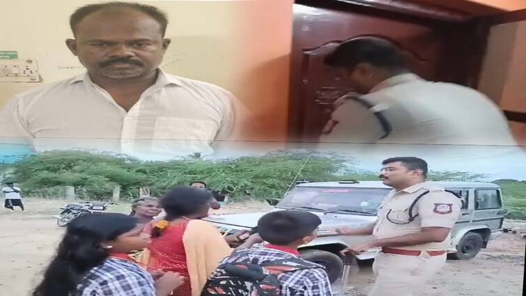 Tirunelveli news Sand theft case DMK member avoid arrest Wife arguing with police - TNN கைதிலிருந்து தப்பிக்க நிர்வாண கோலத்தில் நின்ற திமுக பிரமுகர்! மனைவியை ஏவி வாக்குவாதம்!