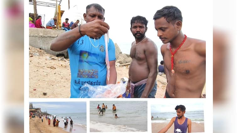 Tiruchendur beach area Jelly fishes issue devotees bathing in the sea - TNN திருச்செந்தூரில் மீண்டும் பக்தர்களை பதம்பார்க்கும் ஜெல்லி மீன்கள் -பாதுகாப்பாக குளியுங்கள்