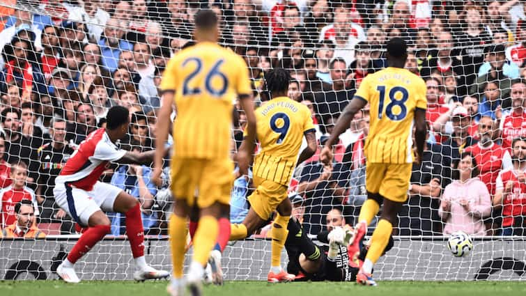 Premier League 2024 25 Arsenal Falls Short Of THIS Unique Club Record With Stalemate Vs Brighton declan rice controversial red card havertz goal mikel arteta Premier League 2024/25: Arsenal Falls Short Of THIS Unique Club Record With Stalemate Vs Brighton