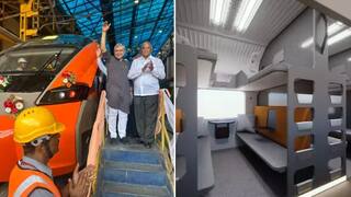 vande bharat sleeper train video of interior is going viral on social media વંદે ભારત સ્લીપર ટ્રેનનો પ્રથમ લૂક સામે આવ્યો, ઈન્ટીરિયર જોઈ દંગ રહી જશો, જુઓ વીડિયો