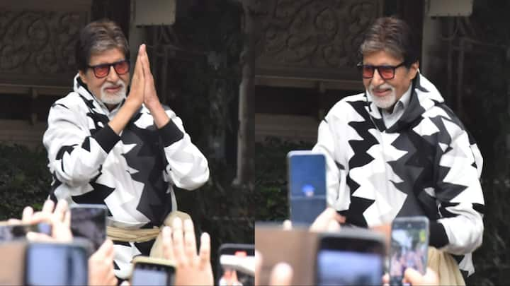 Amitabh Bachchan Sunday Darshan: हर रविवार को सदी के महानायक अमिताभ बच्चन फैंस से अपने बंगले जलसा के बाहर मिलने आते हैं. आज भी एक्टर ने अपनी प्रथा निभाते हुए अपने चाहने वालों से मुलाकात की.