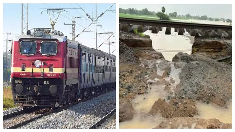 South Central Railway Cancels 26 Trains, 46 Diverted Amid Heavy Andhra pradesh and Telangana Rains Train Cancel: விடாமல் பெய்யும் மழை! 26 ரயில்கள் திடீர் ரத்து - எந்தெந்த ரூட் தெரியுமா?