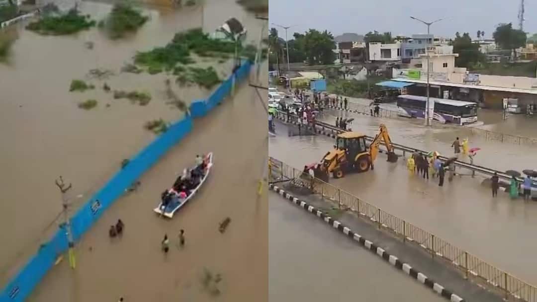 heavy rains in kosthandhra and red alert to ap districts Heavy Rains: రాష్ట్రంలో దంచి కొడుతున్న వర్షాలు - ఈ జిల్లాలకు రెడ్ అలర్ట్