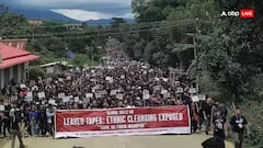 Manipur: મણિપુરમાં ફરી બબાલ, CMના કથિત ઓડિયોને લઈને રસ્તા પર ઉતર્યા કુકી, તો બીજી તરફ પ્રદર્શનકારીઓએ BJP નેતાનું ઘર ફૂંકી માર્યું