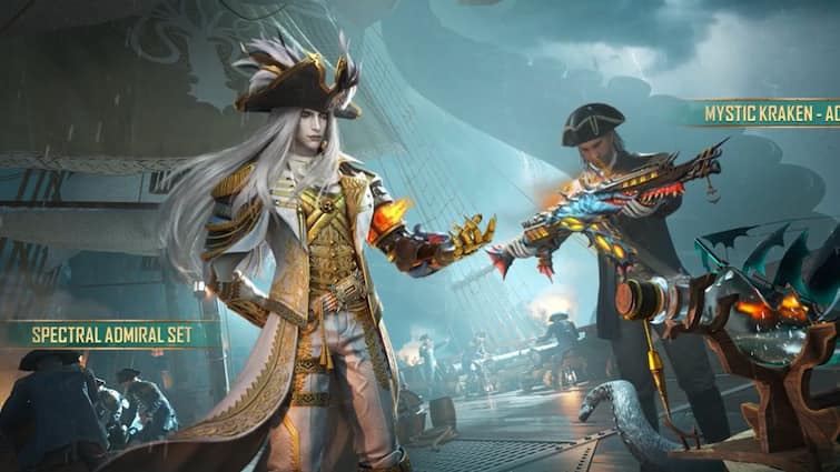 BGMI Spectral Admiral Set event to get a rare costume set for character BGMI गेमर्स के लिए खुशखबरी, Spectral Admiral Set इवेंट में मिलेगा धांसू लुक वाला कॉस्ट्यूम