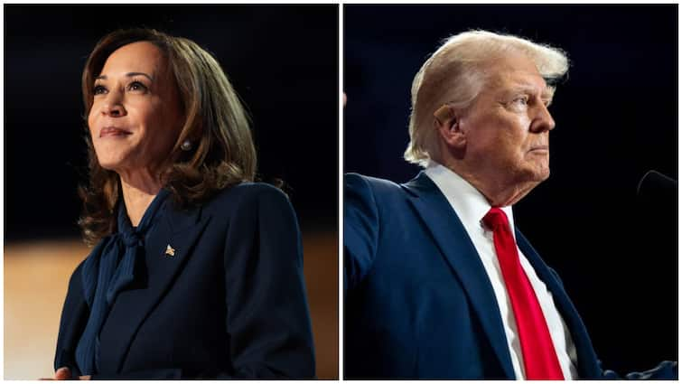 Donald Trump Arlington National Cemetery Kamala Harris Says Political Stunt 'Stunt': Harris Latest To Slam Trump Amid Row Over Ex-President's 'Bid To Politicise' Military Cemetery Visit