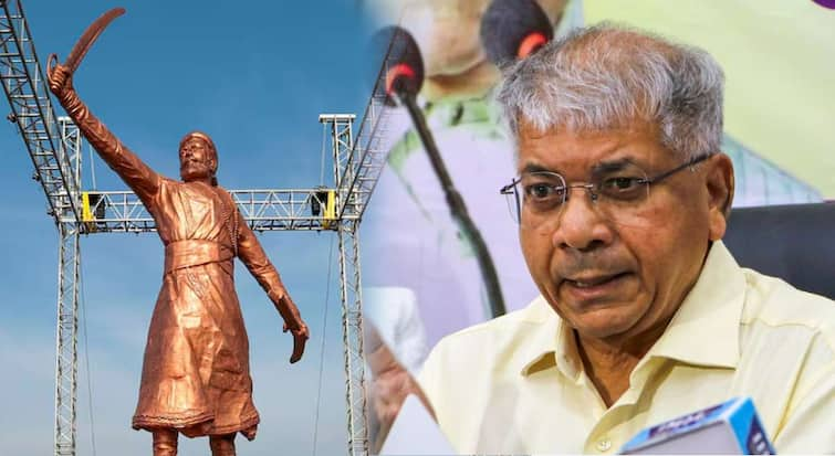 prakash ambedkar sensational doubt over chhatrapati shivaji maharaj statue collapsed in sindhudurg nanded news maharashtra marathi news Prakash Ambedkar : माती, प्लास्टर ऑफ पॅरिस चे पुतळे पडले नाही, मग धातूचा पुतळा पडलाच कसा? प्रकाश आंबेडकर यांचा सवाल 