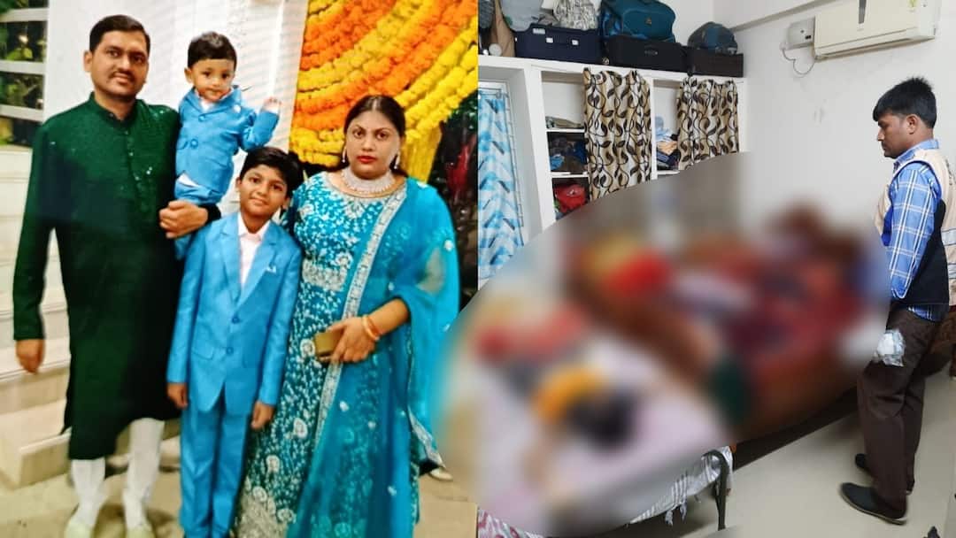 couple forceful death after killed their children in jeedimetla Crime News: జీడిమెట్లలో తీవ్ర విషాదం - ఇద్దరు పిల్లలను చంపి దంపతుల ఆత్మహత్య