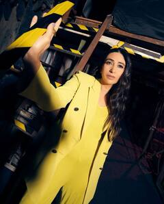 Karisma Kapoor Brings The Sunshine To Our Screens In Yellow Jumpsuit, PICS