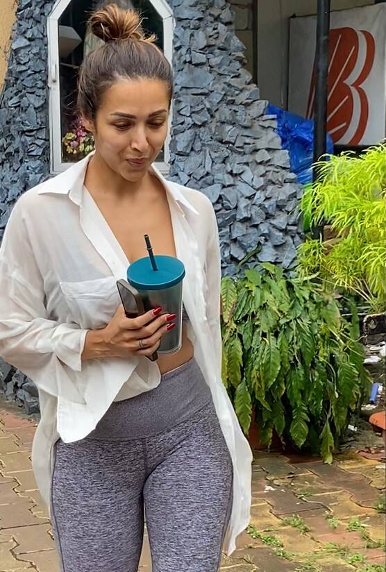 નવા જિમ લૂકમાં મલાઈકા ખૂબ જ સ્ટાઈલિશ લાગી રહી છે.