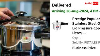 अमेजन ने दो साल बाद भेजा कैंसल ऑर्डर वाला प्रेशर कुकर, यूजर्स बोले- दूसरे गोले से आया