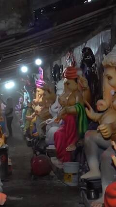 गणेश चतुर्थी से पहले स्पेशल थीम वाली मूर्तियों मांग बढ़ी | ABP NEWS SHORTS