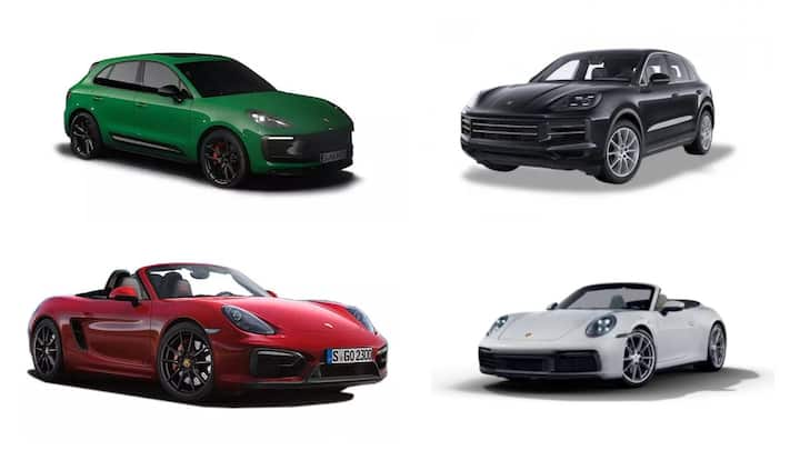 Popular Porsche Cars : இந்திய ஆட்டோமொபைல் சந்தையில் பிரபலமான, போர்ஷே நிறுவனத்தின் 5 சொகுசு கார் மாடல்கள் கீழே பட்டியலிடப்பட்டுள்ளன.