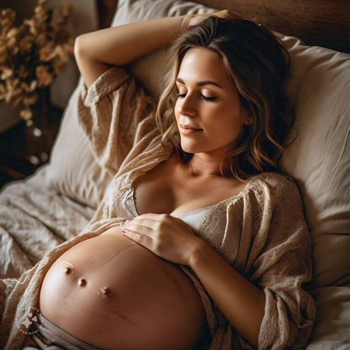 Keep the skin moisturized: Your skin stretches during pregnancy, which can lead to stretch marks. To avoid this, it is important to moisturize your skin daily. Choose creams or oils that contain ingredients like vitamin E, cocoa butter and aloe vera. They keep the skin soft and supple, reducing the chances of stretch marks.