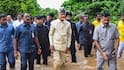 Rain Wreak Havoc In Andhra Pradesh & Telangana, CM Naidu Visits Flood Affected Areas — IN PICS