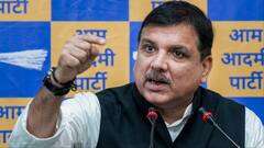 'AAP विधायक अमानतुल्लाह खान के घर पहुंची ED', संजय सिंह ने PM मोदी को घेरा, लगाया ये आराेप