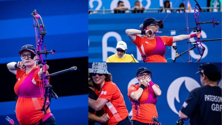 pregnant athlete news7 months pregnant great britain para athlete jodie grinham won bronze medal in archery in paris paralympics 2024 Paris Paralympic 2024: வயிற்றில் பாப்பா.. கையில் பதக்கம்.. பாராலிம்பிக்கில் வரலாறு படைத்த ஜோடி கிரின்ஹாம்