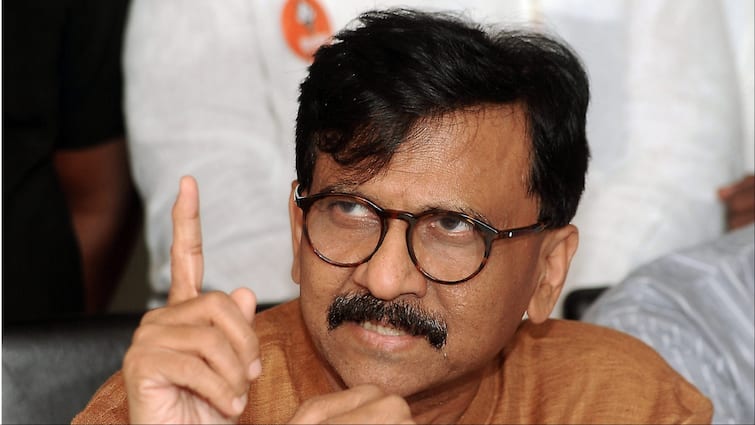 Shiv Sena UBT Leader Sanjay Raut targeted Deputy CM Devendra Fadnavis Shivaji Maharaj aurangzeb Hindu Muslim 'देवेंद्र फडणवीस को जय शिवाजी कहने का अधिकार नहीं', औरंगजेब से जोड़ते हुए संजय राउत का निशाना