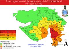 Gujarat Rain: પાંચ દિવસ રાજ્યમાં અત્યંત ભારે વરસાદની આગાહી, આ જિલ્લાઓમાં તૂટી પડશે વરસાદ