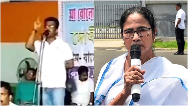 TMC Suspends Atish Sarkar Threatened Protestors With Obscene Posters Of Mothers Sisters Bengal Kolkata Doctor Rape Murder Protests Mamata Banerjee TMC Suspends Leader Who Threatened Protestors With ‘Obscene Posters’ Of Their Women Amid Bengal Protests