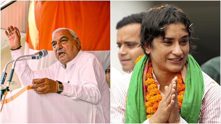 Haryana Election 2024 Congress Finalises 34 Candidates Bhupinder Singh Hooda Set For Garhi Sampla Kiloi Vinesh Phogat Decision Tuesday Haryana Polls: Cong Finalises 34 Names, Bhupinder Hooda Set For This Seat As Vinesh Phogat Decision Tomorrow