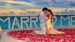 Aadar Jain Engagement: সমুদ্র সৈকতে, স্বপ্নিল আবহে বাগদান সারলেন আদর জৈন, আংটি পরালেন দীর্ঘদিনের প্রেমিকাকে