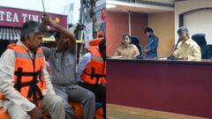 'సహాయక చర్యలు ఎక్కడా ఆగకూడదు' - వరద పరిస్థితిపై సీఎం చంద్రబాబు సమీక్ష, జోరు వర్షంలోనూ మరోసారి ప్రభావిత ప్రాంతాల్లో పర్యటన