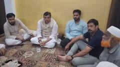 संजय सिंह ने अमानतुल्लाह खान के परिवार से की मुलाकात, आज ही ED ने किया गिरफ्तार