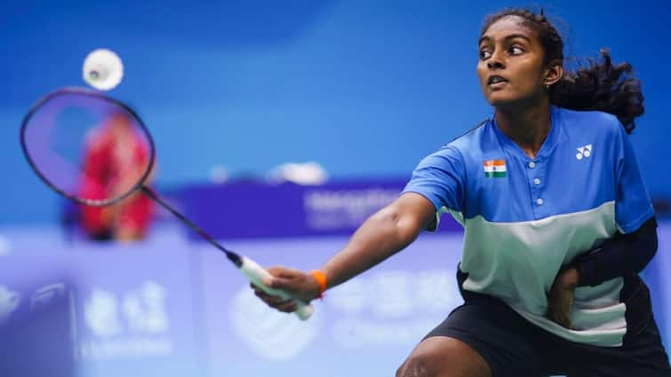 Thulasimathi Murugesan Wins Silver Medal Paris Paralympics 2024 Badminton Loses To Yang Qiu Xia China Thulasimathi Murugesan Settles For Silver At Paris Paralympics 2024, Loses To Reigning Champion Yang Qiu Xia