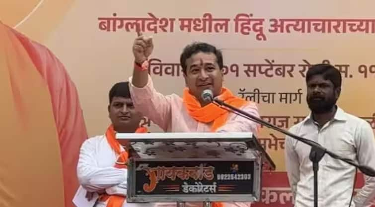 bjp mla nitesh rane ahmednagar speech against muslim Nitesh Rane News: ਭਾਜਪਾ ਵਿਧਾਇਕ ਦੀ ਹਿਮਾਕਤ, ਕਿਹਾ-ਮਸਜਿਦਾਂ 'ਚ ਜਾ ਕੇ ਚੁਣ-ਚੁਣ ਕੇ ਮਾਰਾਂਗੇ, 302 ਦਾ ਮਾਮਲਾ ਦਰਜ