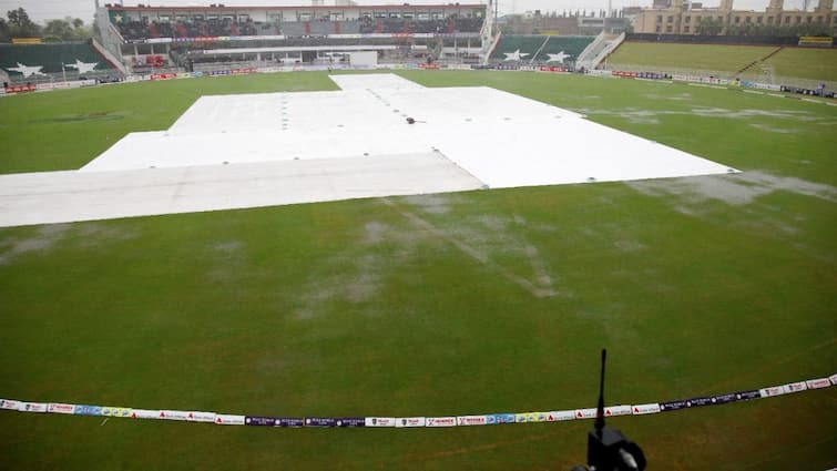 pakistan vs bangladesh 2nd Test rawalpindi weather report pak vs ban day 5 rain prediction weather forecast bangladesh win or draw PAK vs BAN 2nd Test Day 5 Weather Report: Will Rain In Rawalpindi Save Pakistan From Embarrassing 0-2 Defeat?