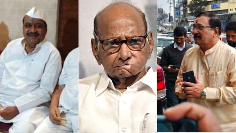 Sharad Pawar in Kolhapur Ajit Pawar camp K P Patil and D Y patil meets Pawar at panchsheel hotel वस्ताद कोल्हापुरात दाखल, पंचशील हॉटेलवर राजकीय घडामोडींना वेग, के.पी. पाटील, ए.वाय, पाटील शरद पवारांच्या भेटीला