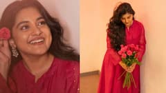 Nivetha Thomas: చేతిలో గులాబీలు, పెదవిపై చిరునవ్వులు- క్యూట్ లుక్ తో ఆకట్టుకుంటున్న నివేదా