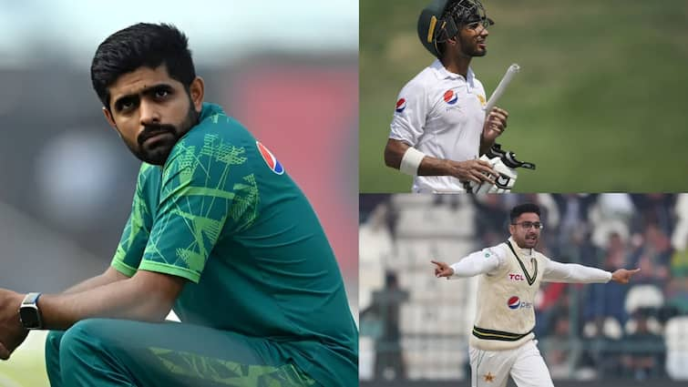 5 pakistan players who may get dropped from team after humiliating loss against bangladest test series babar azam shan masood PAK vs BAN: बांग्लादेश से टेस्ट सीरीज हारने के बाद इन 5 पाकिस्तानी खिलाड़ियों का खत्म हो सकता है करियर