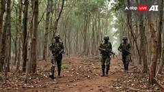 छत्तीसगढ़ में 'लाल आतंक' का सिमटता दायरा, 8 महीने में मारे गए 153 हार्ड कोर नक्सली, 656 ने किया सरेंडर
