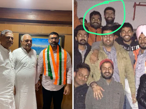 Gangster Lawrence Bishnoi  gangs Goldie Brar  close aide Gokul Setia joins congress party Lawrence Bishnoi: ਲਾਰੈਂਸ ਗੈਂਗ ਦੇ ਗੈਂਗਸਟਰ ਦੀ ਕਾਂਗਰਸ 'ਚ ਐਂਟਰੀ ਗੋਲਡੀ ਬਰਾੜ ਦਾ ਰਾਈਟ ਹੈਂਡ ਹੈ ਇਹ ਬਦਮਾਸ਼