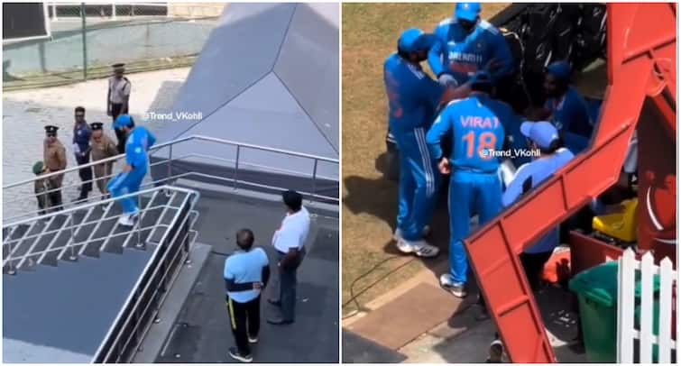 Virat Kohli Unseen Clip From Sri Lanka Tour Emerges viral video Virat Kohli's Unseen Clip From Sri Lanka Tour Emerges. WATCH