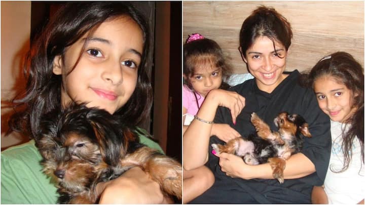 Bollywood actor Ananya Panday expressed her grief over her dog Fudge's passing.