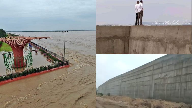 Andhra Pradesh Credit war between TDP and YSRCP over Krishna Lanka Retaining wall Vijayawada Floods: కృష్ణలంక రిటైనింగ్‌ వాల్‌పై రాజకీయం- క్రెడిట్‌ మాదంటే మాదంటున్న టీడీపీ, వైసీపీ