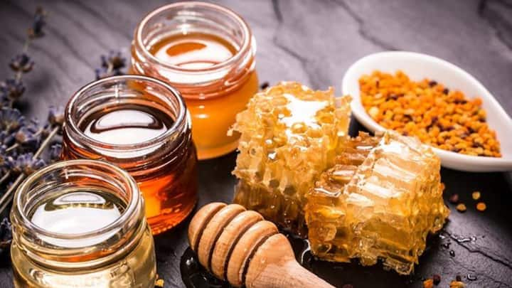 The Nutritional Value of Honey: Honey is not just a natural sweetener, but it is a potent source of nutrition, packed with antioxidants, vitamins, and minerals. The antioxidant properties of honey make it a valuable addition to a healthy diet, as it helps protect the body from infections and diseases. For the best nutritional benefits, it is best to use 100% pure, naturally-sourced forest honey without sugar adulterations in your recipes. (Image source: Pinterest/stylecraze)