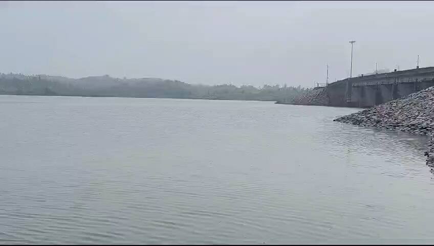 Ukai Dam Water Level high due to heavy rainfall in last night and uparvas rain monsoon updates Ukai Dam: ભારે વરસાદના કારણે ઉકાઇ ડેમની જળસપાટી વધી, તાપી નદી બે કાંઠે થતાં અપાયુ એલર્ટ