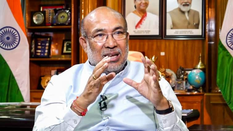 Manipur Drone Bomb CM Biren Singh Condemns Attack Vows Response  'Act Of Terrorism': Manipur CM Condemns Drone Bomb Attacks, Vows Response 