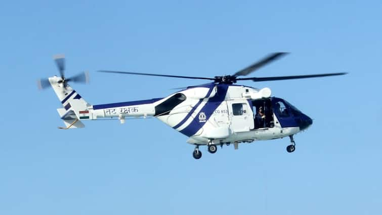 Indian Coast Guard Chopper Crashes Sinks Off Porbandar Coast 3 Personnel Missing Indian Coast Guard Chopper Crashes, Sinks Off Porbandar Coast, 3 Personnel Missing