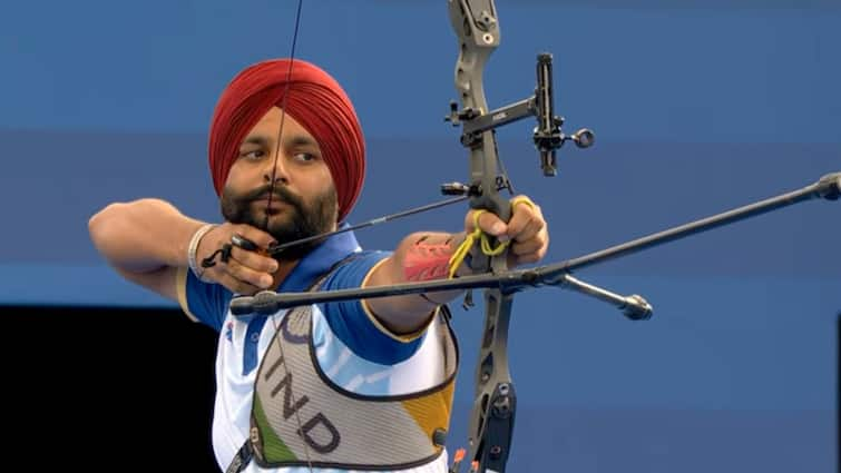 harvinder singh wins gold medal in archery recurve paris paralympics 2024 Paralympics 2024: हरविंदर सिंह ने गोल्ड जीतकर रचा इतिहास; पैरालंपिक्स में ऐसा करने वाले पहले भारतीय बने