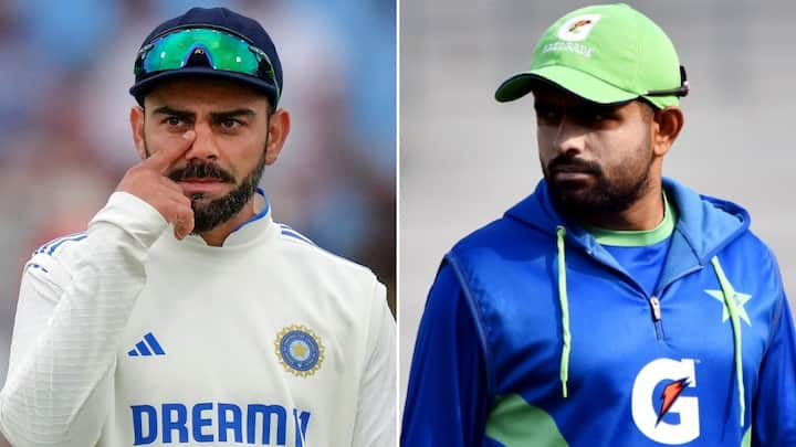 Virat Kohli vs Babar Azam In WTC 2023-25 Cycle: Here's a look at Virat Kohli and Babar Azam's records in the ongoing WTCH 2023-25 cycle.