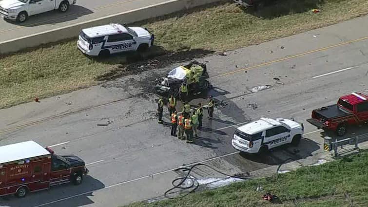 Indians Burnt Alive In Anna Texas After Truck Hits Car Bodies Were Charred Beyond Recognition 4 Indians Burnt Alive In Massive US Car Crash Caused By Speeding Truck. Had Connected For Carpooling