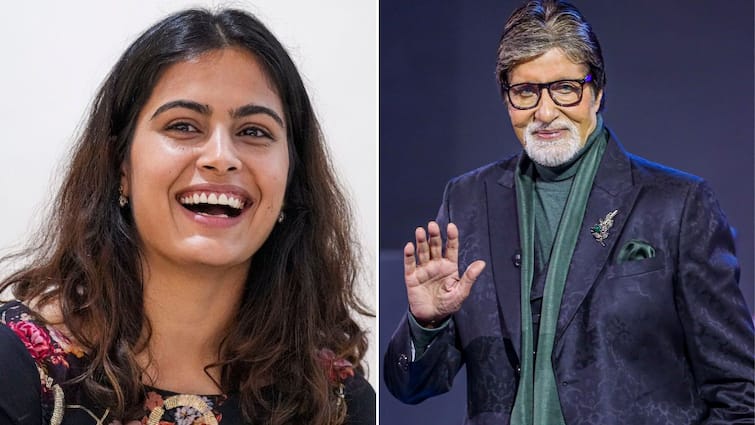 Manu Bhaker Kaun Banega Crorepati KBC Season 16 Mohabbatein Amitabh Bachchan Dialogue Video Manu Bhaker Recreates Iconic Amitabh Bachchan Dialogue From ‘Mohabbatein’ On Kaun Banega Crorepati Debut