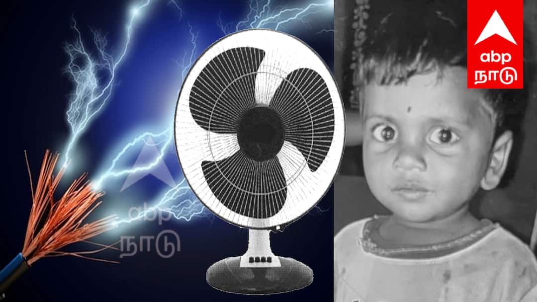 3 வயது குழந்தையின் உயிரை பறித்த ‘டேபிள் பேன்’ - திண்டிவனம் அருகே சோகம் Villupuram news child was electrocuted when he grabbed the table pan wire and died near Tindivanam - TNN 3 வயது குழந்தையின் உயிரை பறித்த ‘டேபிள் பேன்’ - திண்டிவனம் அருகே சோகம்